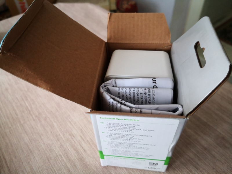 Schneider Electric APC Tekli Akım Korumalı Priz 230V