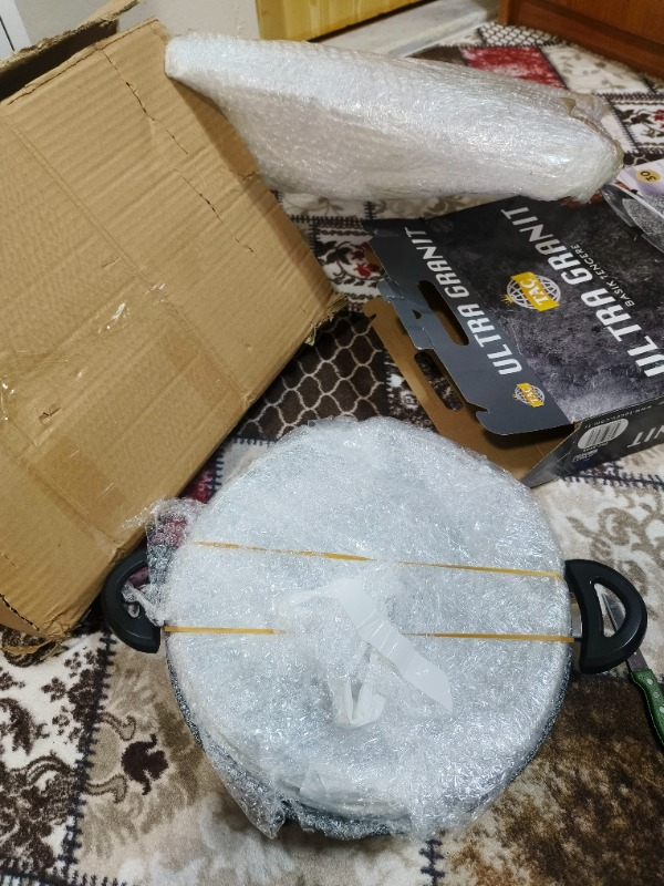 TAÇ-3405 Ultra Granit Basık Tencere 30CM