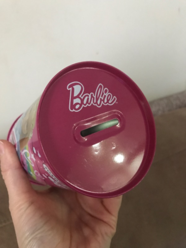 Barbie Lisanslı Metal Kumbara B-6258