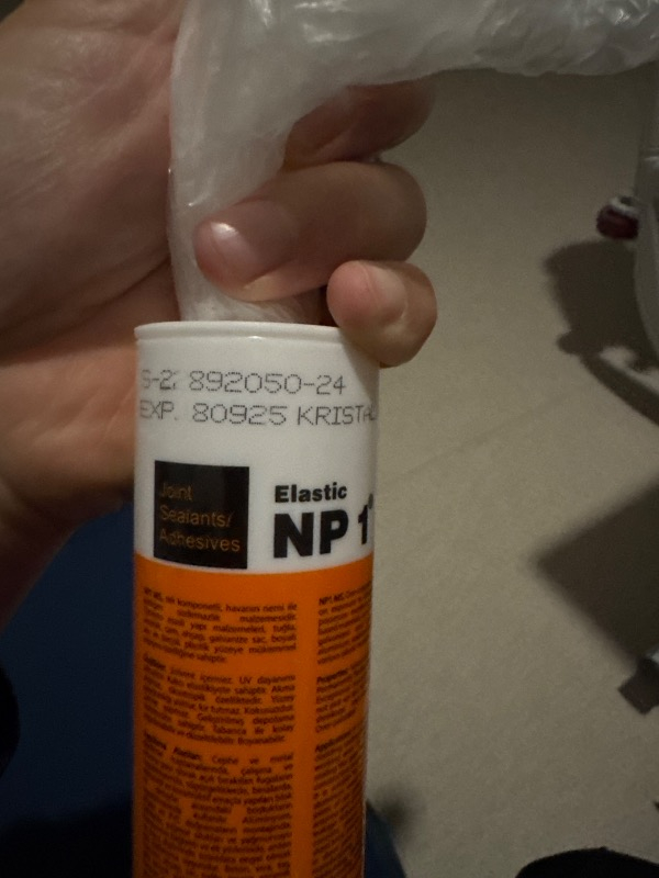 Np1 Ms Polimer Kartuş 290 ml Şeffaf