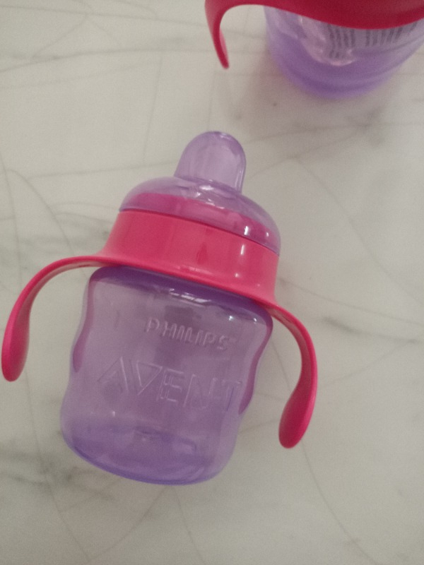 Philips Avent SCF551/03 Eğitici Damlatmaz Bardak 6 Ay + 7oz/200 ml  Mor