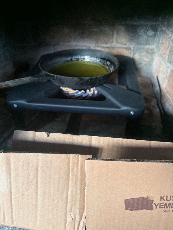 Orgaz Kare Volkan Ocak 40X40 Sac