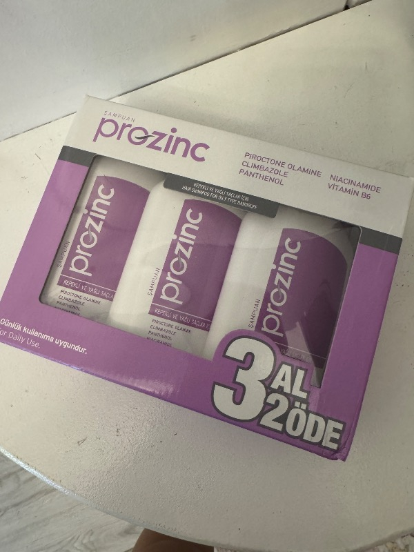 Prozinc Şampuanyağlı Saçlar Için 3X300 Ml.