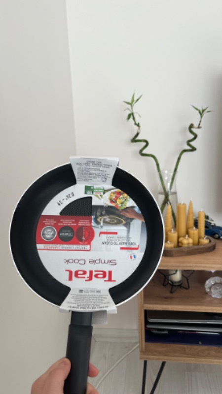 Tefal B55606 Titanyum 1X SimpleCook Tava 28 cm - 2100118537