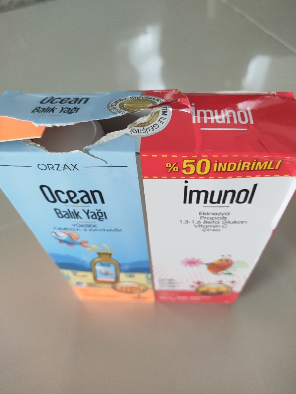 Ocean Balık Yağı + Imunol