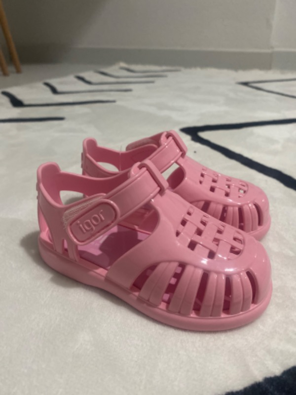 Igor S10311 Tobby Gloss Çocuk Rosa Sandalet