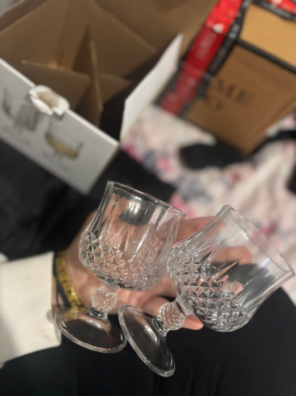 Madame Coco Audrey 4'lü Kısa Boy Şarap Kadehi Seti 170 ml