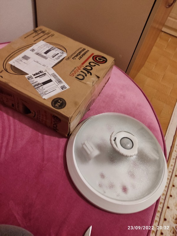 Sensörlü Tavan Armatür (360'Derece)
