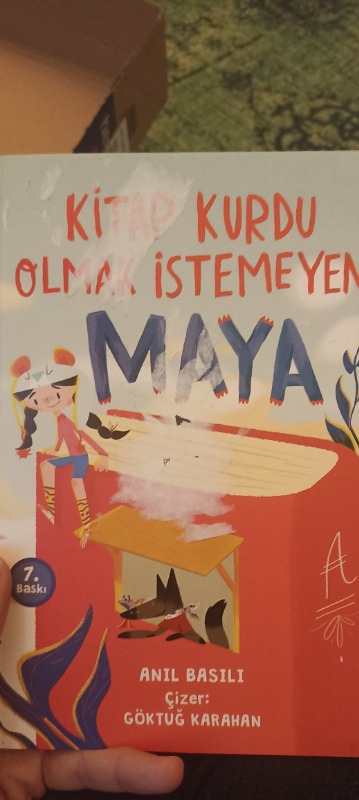 Kitap Kurdu Olmak İstemeyen Maya - Anıl Basılı