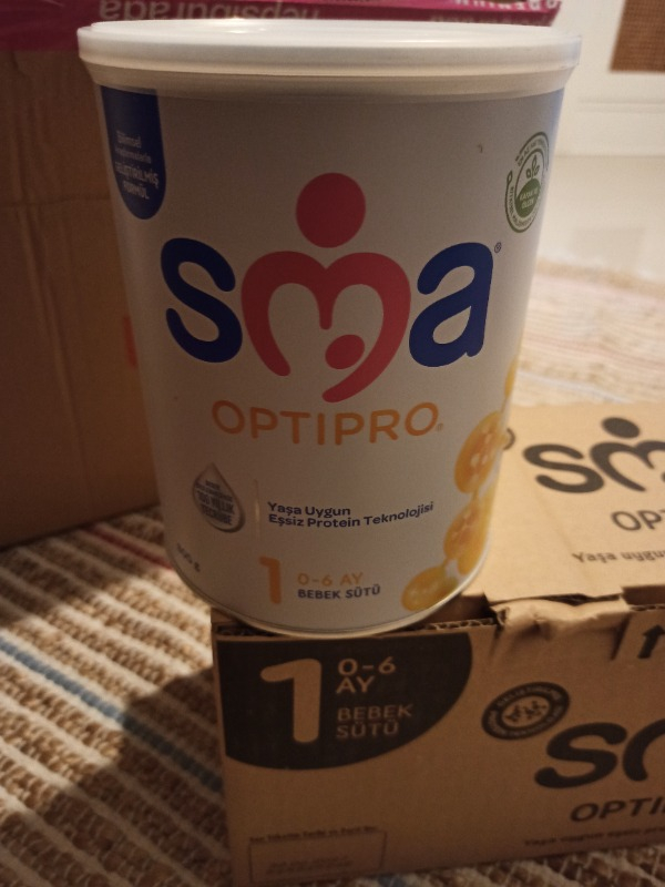 SMA Optipro Probiyotikli 1 0-6 Ay Bebek Sütü 800 gr x 3 Adet