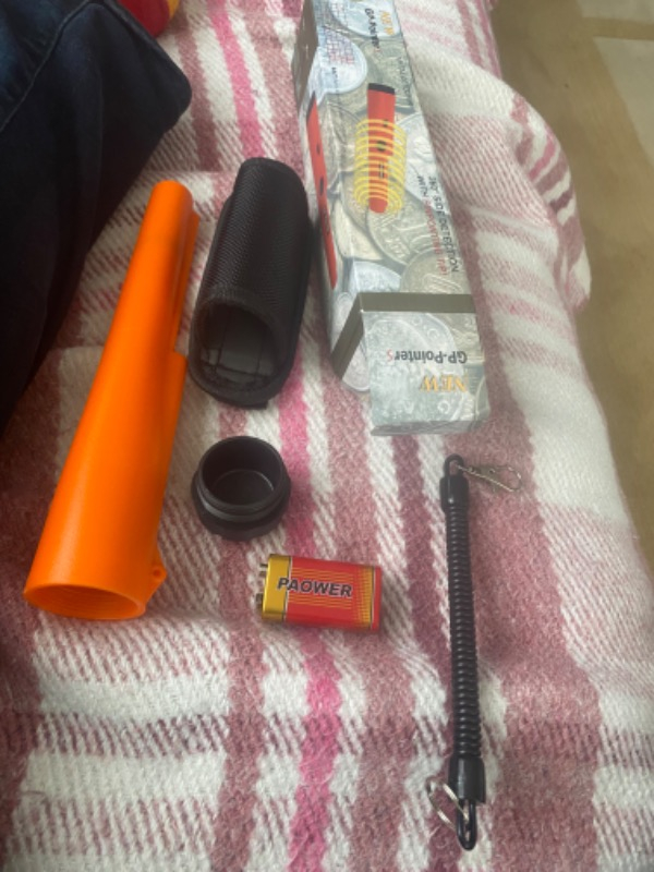 Hubstein Gp Pointer Pinpointer Altın Metal Dedektörü Hazine Avcısı + Taşıma Çantası+Pil