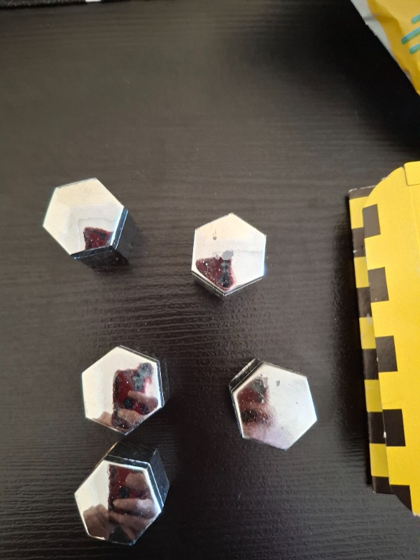 Otocraft Bijon Kapağı 17 mm Siyah 20 Adet