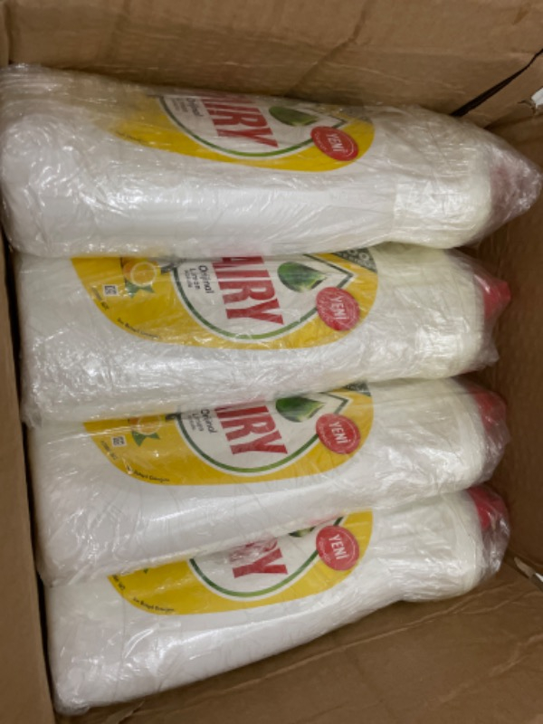 Fairy 650 ml Sıvı Bulaşık Deterjanı Limon