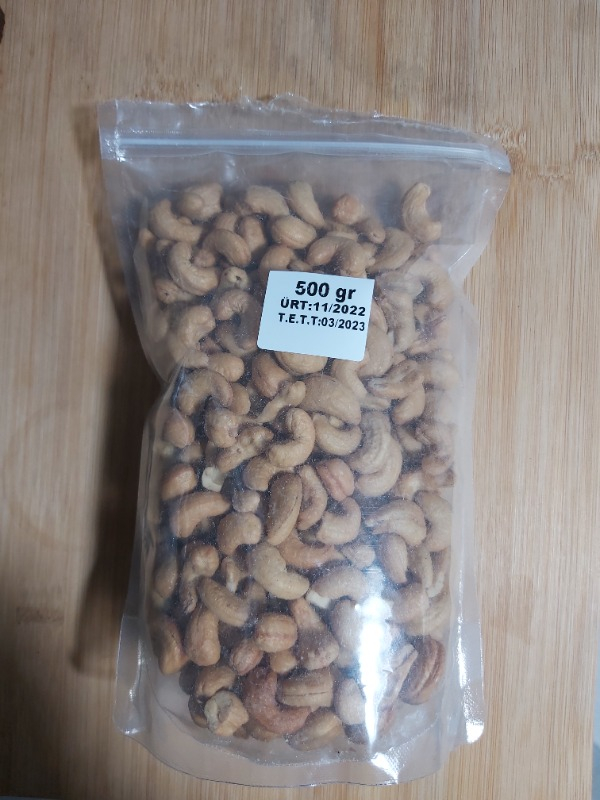 Çakır Çerez Kavrulmuş Kaju 500 gr