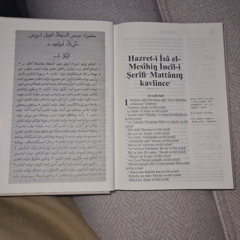İncil-İ Şerif (1819 - Latin Alfabesine Aktarım)