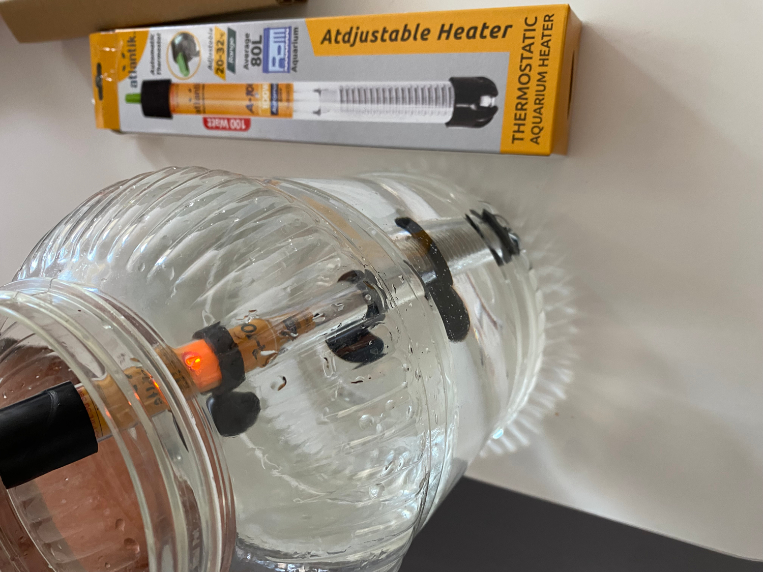 Atlantik Akvaryum Isıtıcı 100 Watt 25 cm