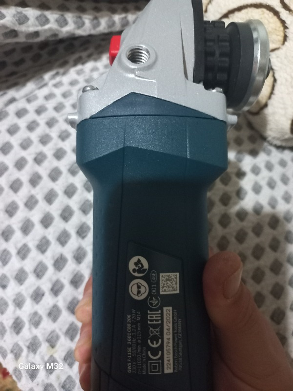 Bosch Gws 7-115 E Devir Ayarlı Avuç Taşlama 115 mm