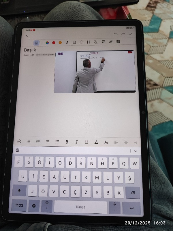Huawei Matepad 11.5" Papermatte Edition 8GB 256GB Ada Mavisi + Klavye