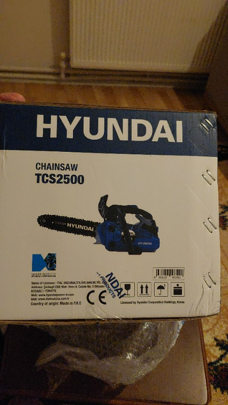 Hyundai TCS2500 Motorlu Testere 1,2 Hp