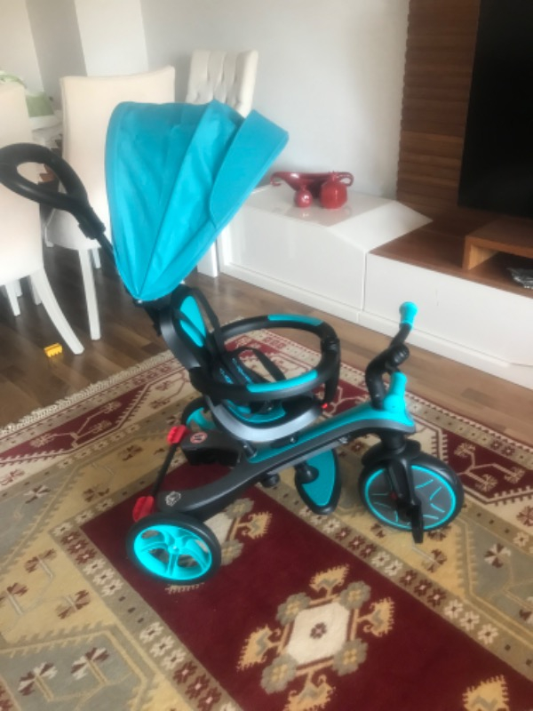 Globber Explorer 4in1 Trike Bisiklet - Mavi