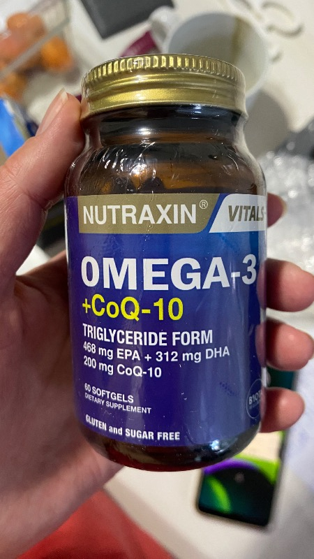 Nutraxin Omega 3 + Co Q-10  / 60 Softjel