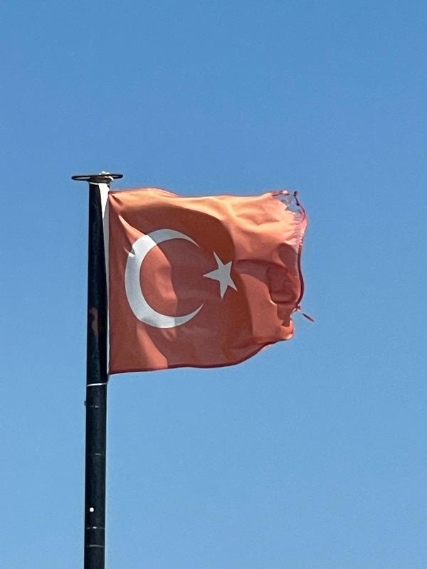 Türk Bayrağı 70X105CM. Raşel Kumaş