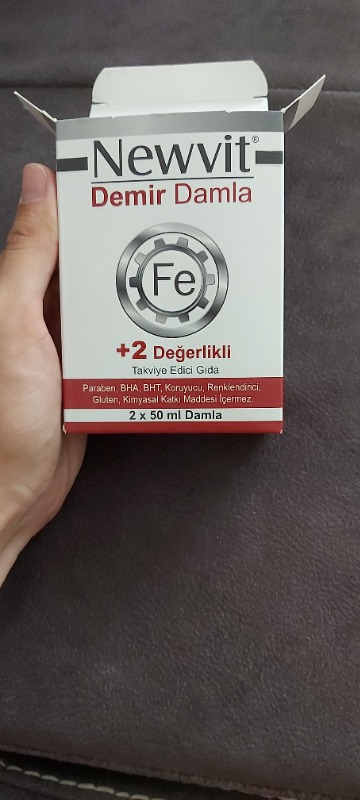 Newvit Demir Damla 2X50 ml
