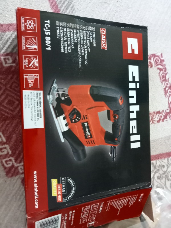 Einhell TC-JS 80/1, Dekupaj Testere