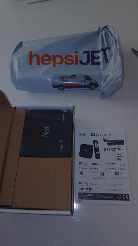 Next Start 4K Android TV Box (D-Smart Go 1 Yıl Mega Paket Hediye)