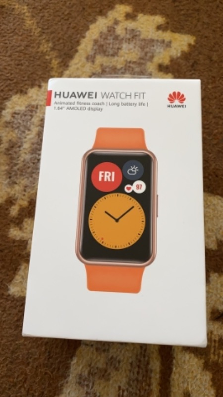 Huawei Watch Fit Akıllı Saat – Turuncu