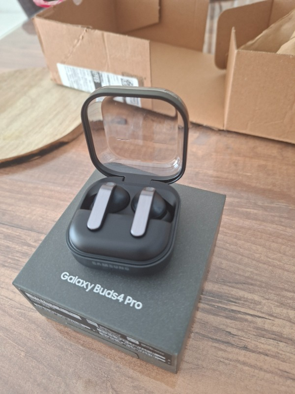 Samsung Galaxy Buds4 Pro Bluetooth Kulaklık Siyah(ANC)