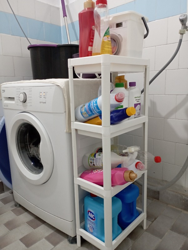 Omaş Shelf Unit 4 Katlı Raf Ünitesi
