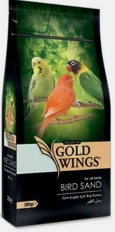 Gold Wings Premium Kuş Kumu 250 gr