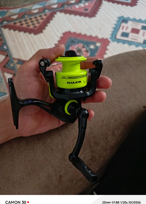 Bauer Hıkaru 200 Lrf & Spin Olta Makinesi 5 Bilye