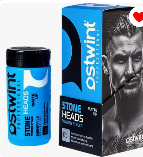 Ostwint Şekillendirici Toz Pudra Wax Matte Up 20 gr Mavi Renkli Güçlü Tutuculuk ve Mat Bitiriş