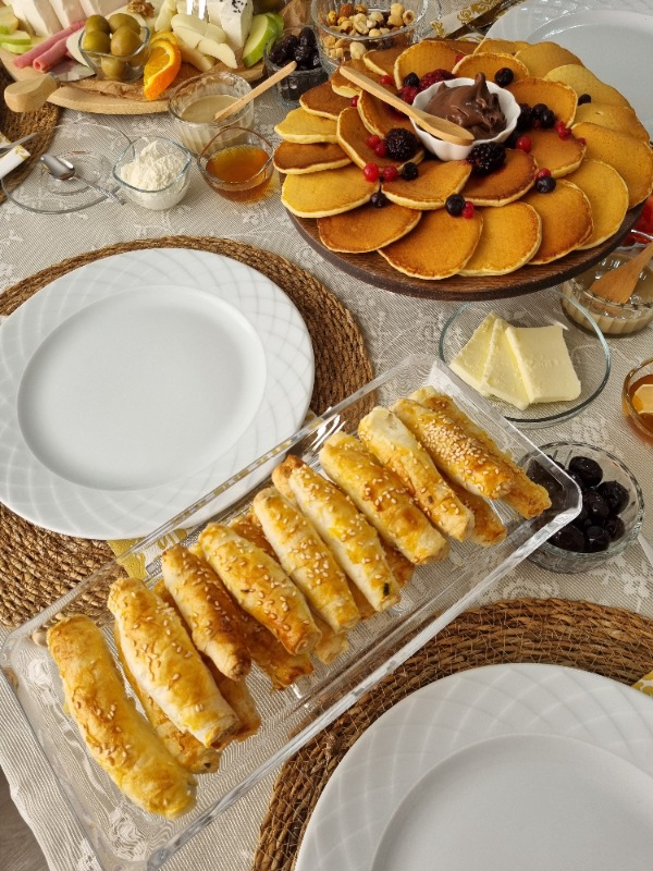 Paşabahçe 2'li Nude Ayaklı Baton Servis Tabağı/sunum Tabağı