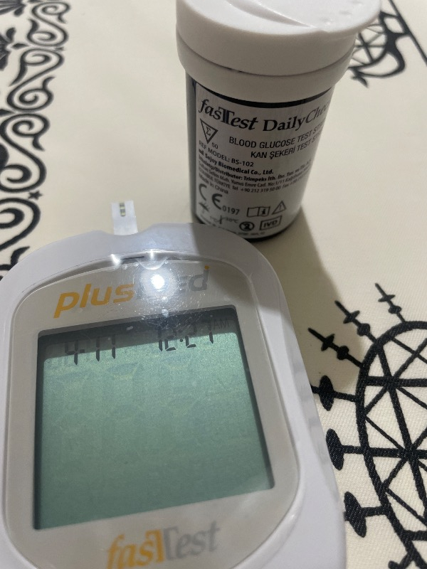 PLUSMED  PM-100 Fasttest Kan Şeker  Cihazı