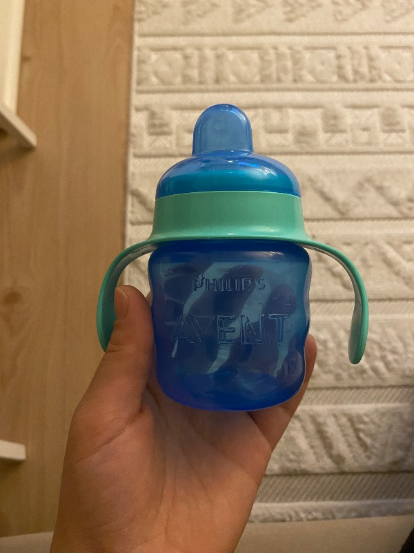 Philips Avent Eğitici Damlatmaz Bardak 6 Ay+  200 Ml Mavi Scf551/05