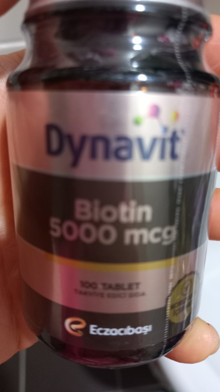 Dynavit Biotin 5000 Mcg 100 Tablet