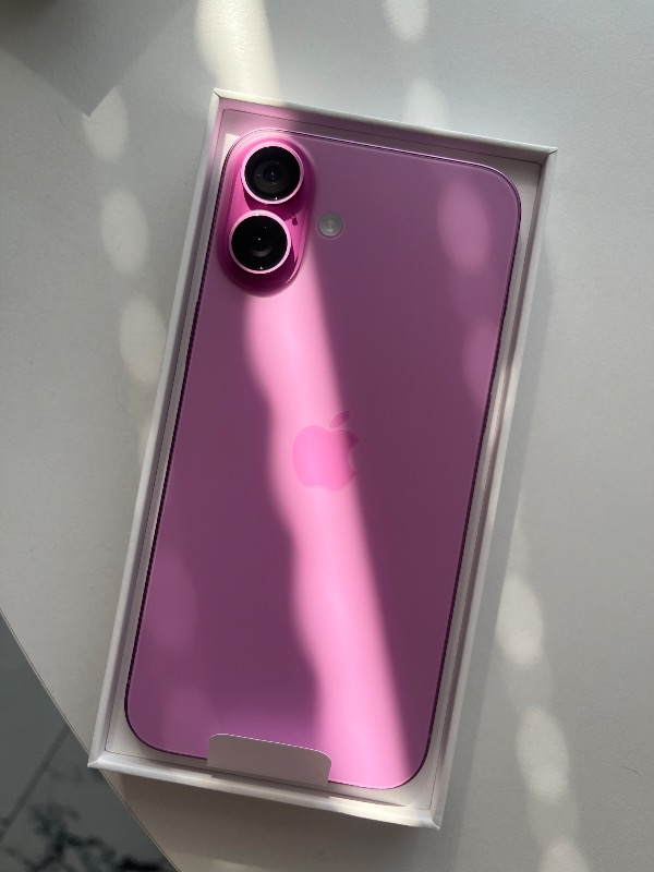 iPhone 16 Plus 128GB Pembe