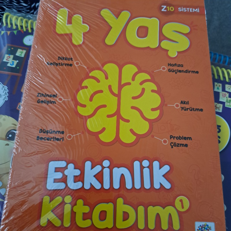 4-6 Yaş Cırt Cırtlı Etkinlik Kitabım