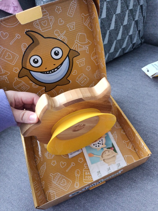 Jellyboon Bambu Köpek Balığı Vakumlu Tabak