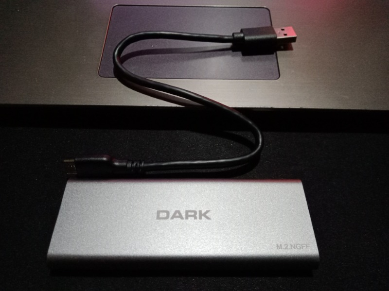 Dark USB3.0 - M.2 NGFF SATA Disk Kutusu (DK-AC-DSEM2)