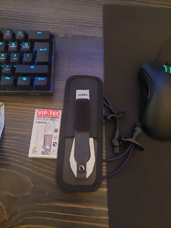 Vip-Tec VT875193 Mini Katlanır Bıçak Anahtarlık