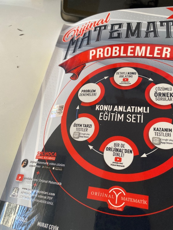 Orijinal Yayınları  TYT Problemler Konu Anlatımlı Eğitim Seti