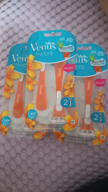 Gillette Venus Riviera Kullan At Kadın Tıraş Bıçağı 2'li