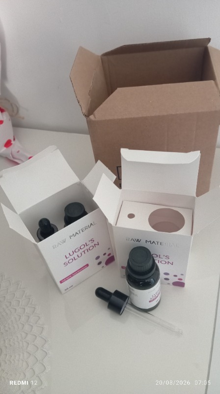 Raw Material Lugol's Solution İyot %2 Damla 30 ml
