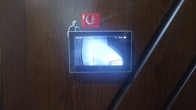 Ezviz HP2 WiFi Akıllı Kapı Dürbünü 4.3 inç Renkli ekran 146 degree canlı görüntü