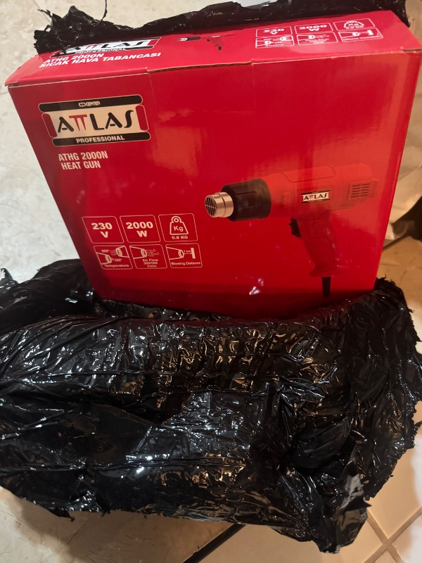 Einhell Sıcak Hava Tabancası TC-HA 2000/1 (2.000 W, 2 sıcaklık kademesi 350°C/550°C, 2 güç kademesi, aşırı ısınma koruması, 2 parçalı aksesuar dahil) - 4520184