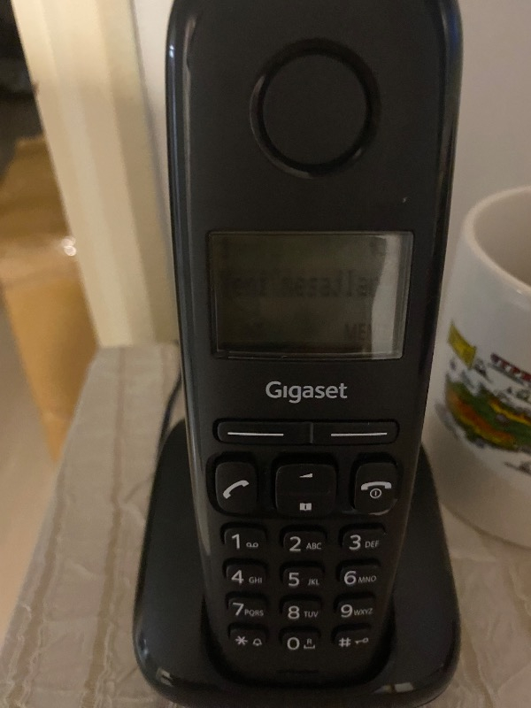Gigaset A170 Siyah Telsiz DECT Kablosuz Ev ve Ofis Telefonu